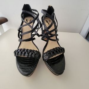Black Vero Cuoio heels.  Size 5 1/2.*Limited Time Price Drop To $40* List At $69